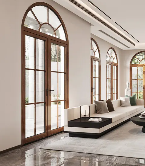 Aluminum-Clad Wood doors