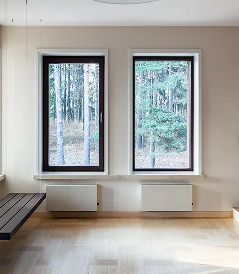 Aluminum windows
